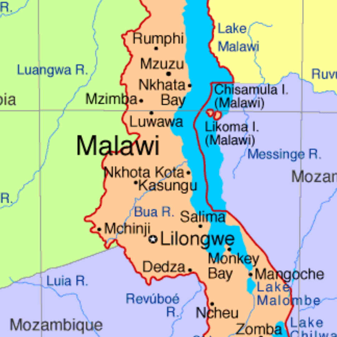 Archer & Gaher Adventures | Maps | Malawi